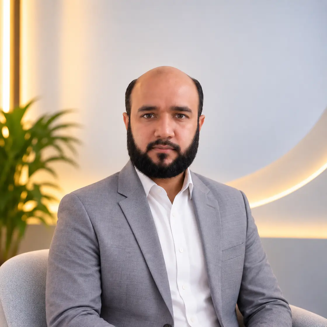 Portrait of Jawad Hussain